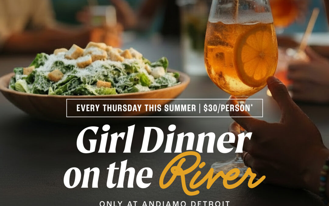Girl Dinner on the River