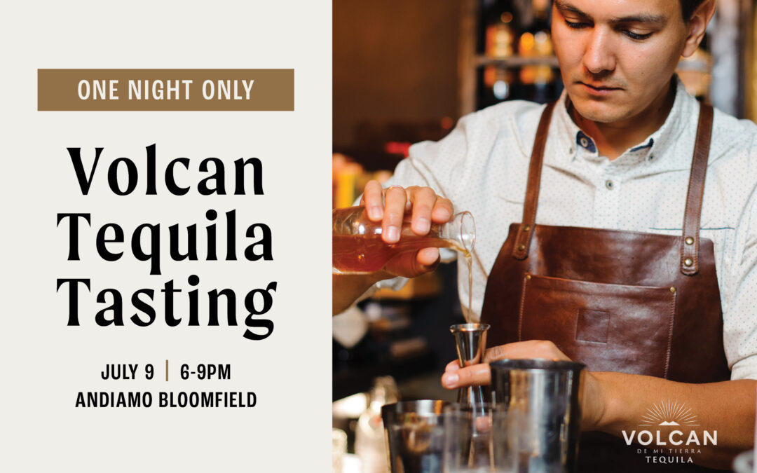 Volcan Tequila Tasting