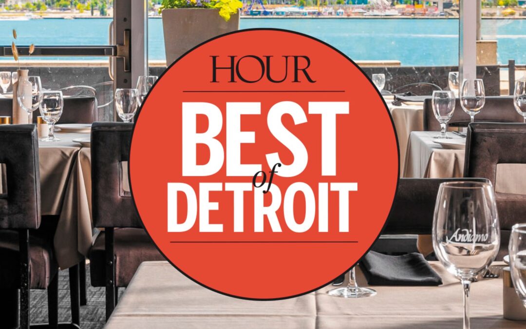 Andiamo Detroit Riverfront Named Best Restaurant with a View